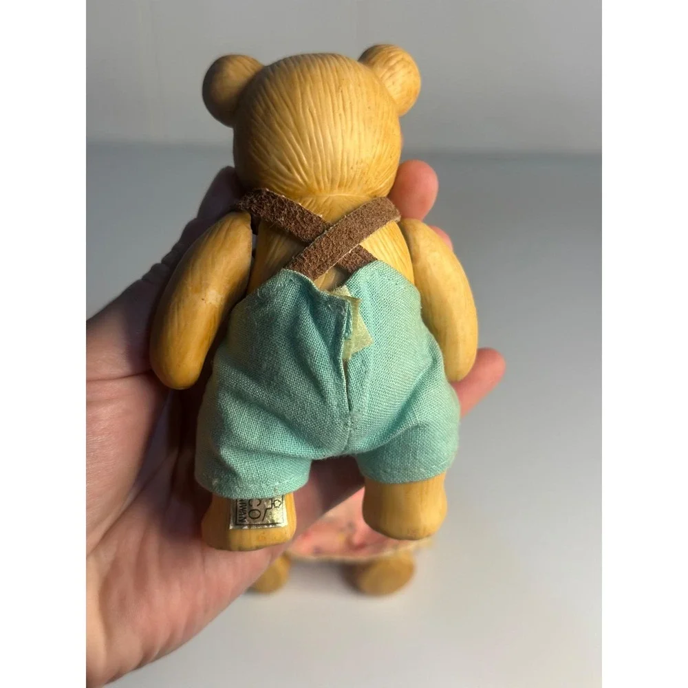 VTG 90s HOMCO Teddy Bear Porcelain Collectible Ceramic Figurines 2Pcs Home Decor